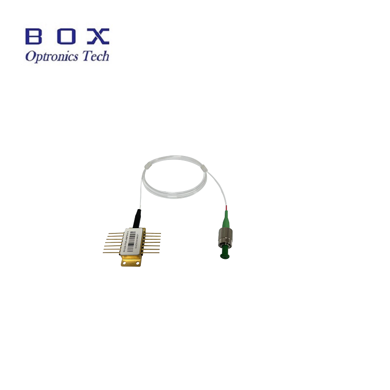 1550nm संकीर्ण रेखा चौडाइ DFB बटरफ्लाइ लेजर डायोड सुसंगत संचार मद्दत गर्दछ